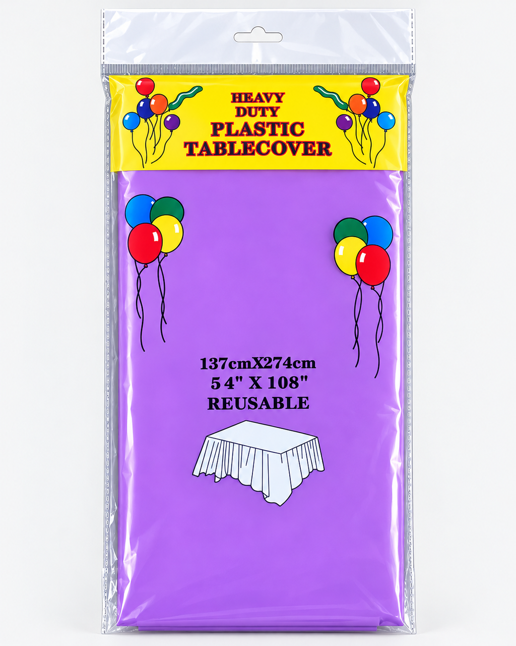Tablecovers Reusable in Purple-2Pk