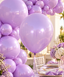 Metallic Balloon 12inches 100ct in Purple