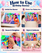 English teacher birthday banner 5'x3' for Birthday Parties style no. 2