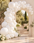 Regular Matte Balloons 12inches "White" 100ct for Birthdays Parties Corporate Events Holidays