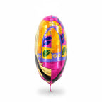 Party Paradise Store 18-inch Barbie foil balloon with vibrant floral and doll graphics for birthday party decor