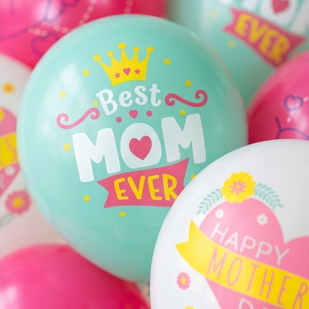 Best Mom ever Mother's Day balloons