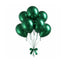 Chrome ICE double layer in Blackish Green , Chrome Latex Helium Balloons for Graduation Garland Arch Kit Corporate Event Wedding Birthday Baby Shower Party Decorations in two sizes 10"/12"