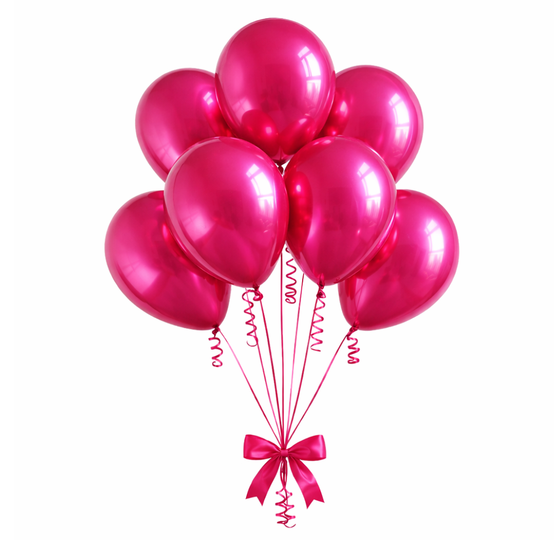 Chrome ICE double layer in Precious Red, Chrome Latex Helium Balloons for Graduation Garland Arch Kit Corporate Event Wedding Birthday Baby Shower Party Decorations in two sizes 10"/12" Main image