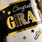 Congrats Grad Balloons - Balloons Class of 2026 Grad Star Mylar Foil Balloon for College, Kindergarten Grad Party Decorations