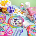 Ice Skates Tableware Sets 72pcs