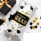 Congrats Grad Balloons - Balloons Class of 2026 Grad Star Mylar Foil Balloon for College, Kindergarten Grad Party Decorations