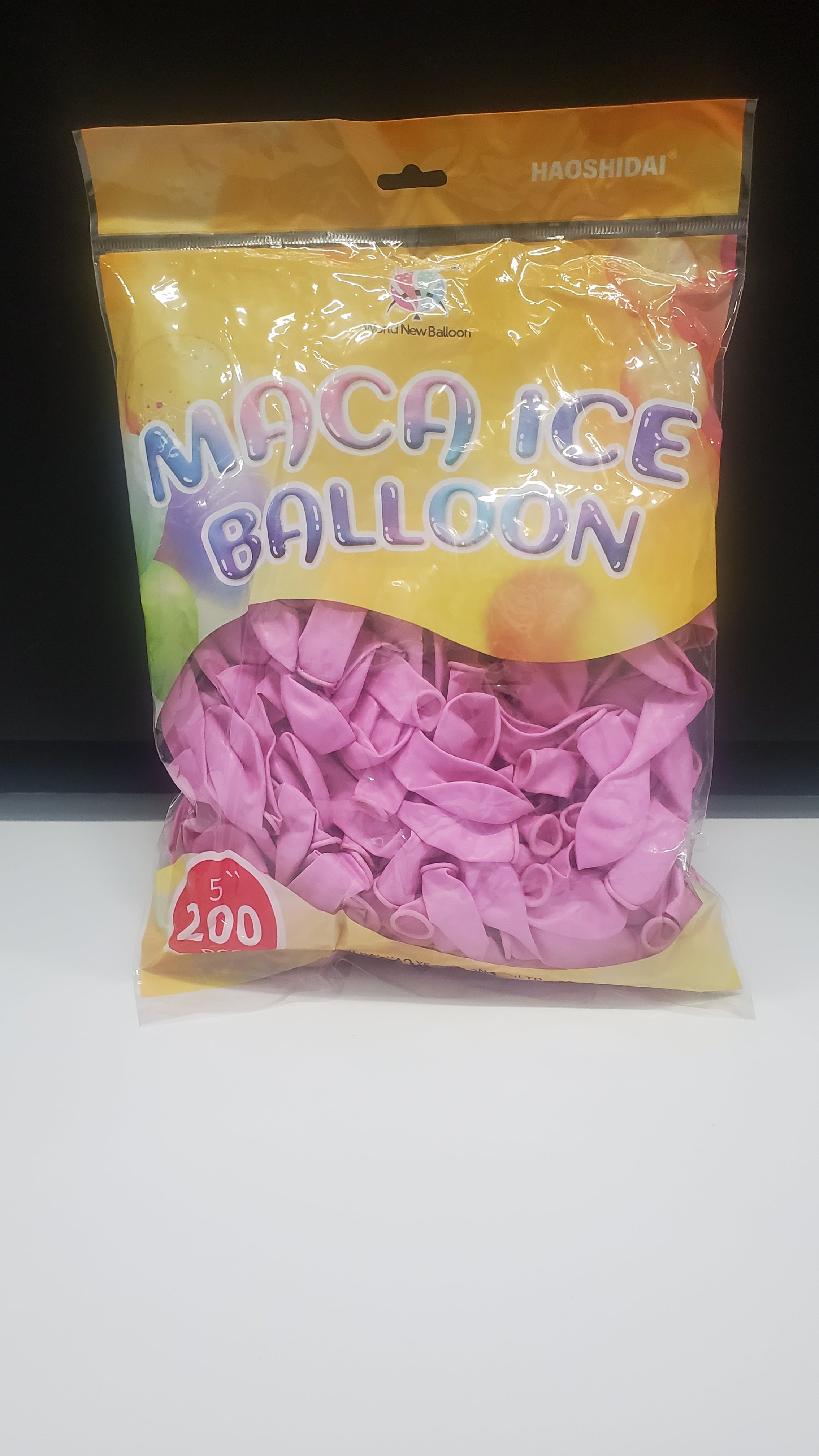 Pastel Macaron Balloon Rose Red 200ct 5"