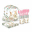 Easter Tableware Sets 60 pcs