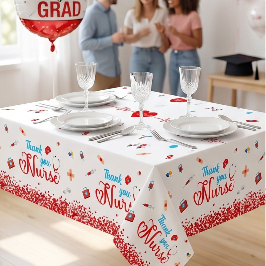 Healthcare themed table cover