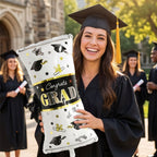 Congrats Grad Balloons - Balloons Class of 2026 Grad Star Mylar Foil Balloon for College, Kindergarten Grad Party Decorations