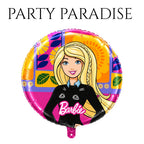 Barbie Birthday Balloon for Birthday, Birthday parties 18 inches