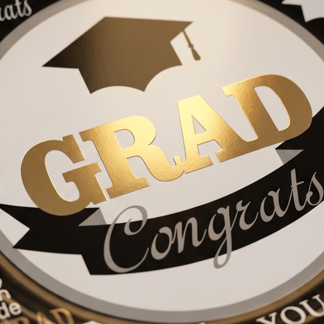 70PCS Graduation Plates and Napkins Set, 2026 Congrats Grad Disposable Tableware Set include Graduation Cap Paper Plate Napkins Cups for Grad Party Supplies, Serve for 16 Guests (Black)Graduation Tableware Set