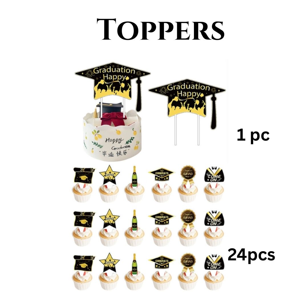 163PCS Graduation Plates and Napkins Set, 2026 Congrats Grad Disposable Tableware Set include Graduation Cap Paper Plate Napkins Cups Forks for Grad Party Supplies, Serve for 16 Guests (Black)Graduation Tableware Set