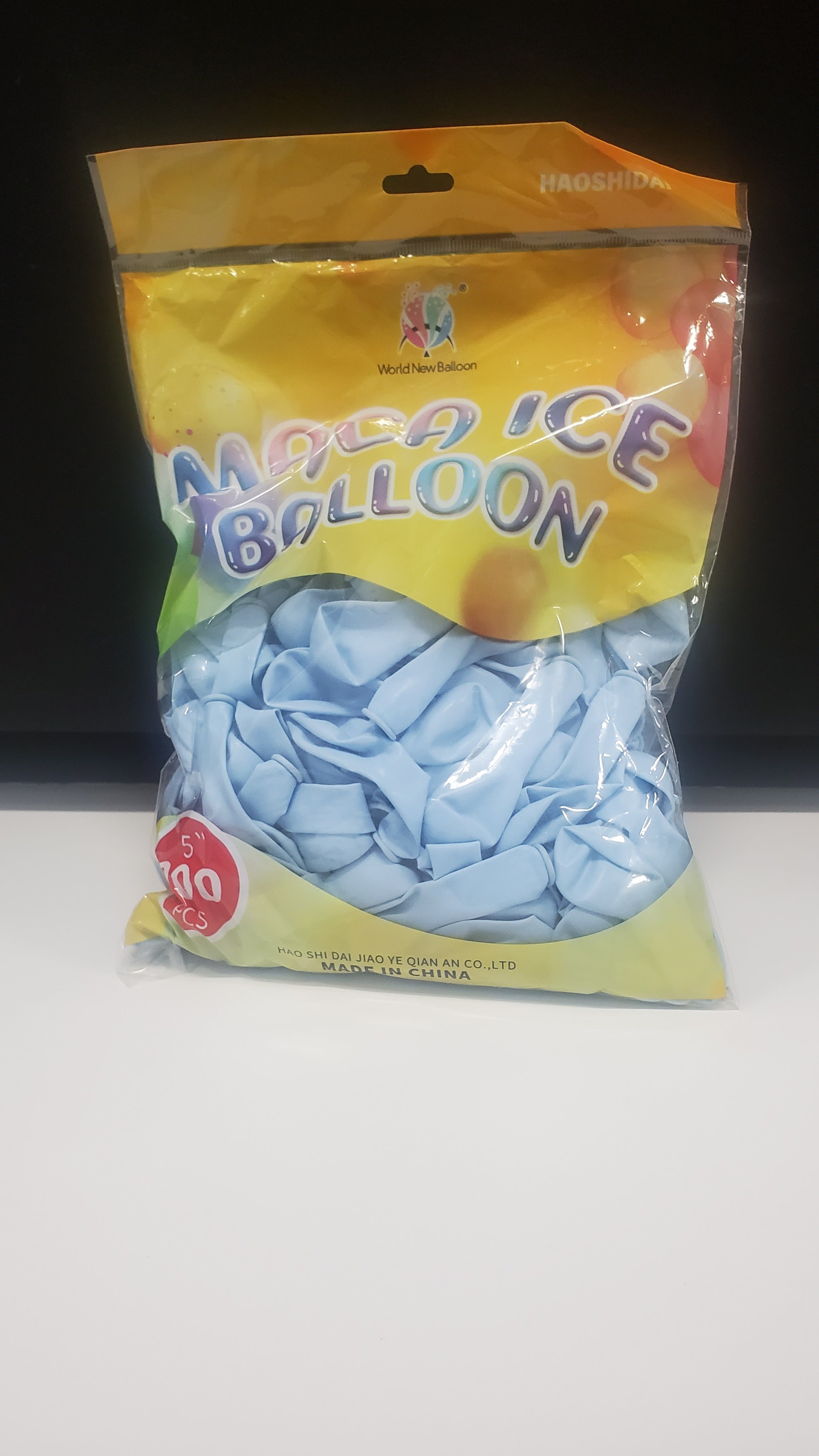 Pastel Macaron Blue Balloon 200ct 5" Main image