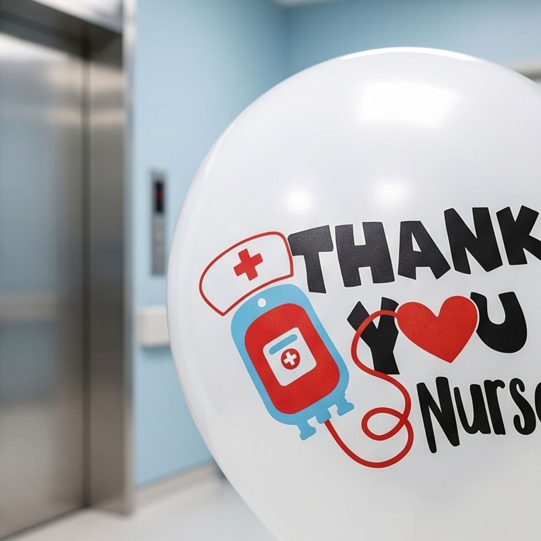 Healthcare themed Balloons Bouquets 12 pcs