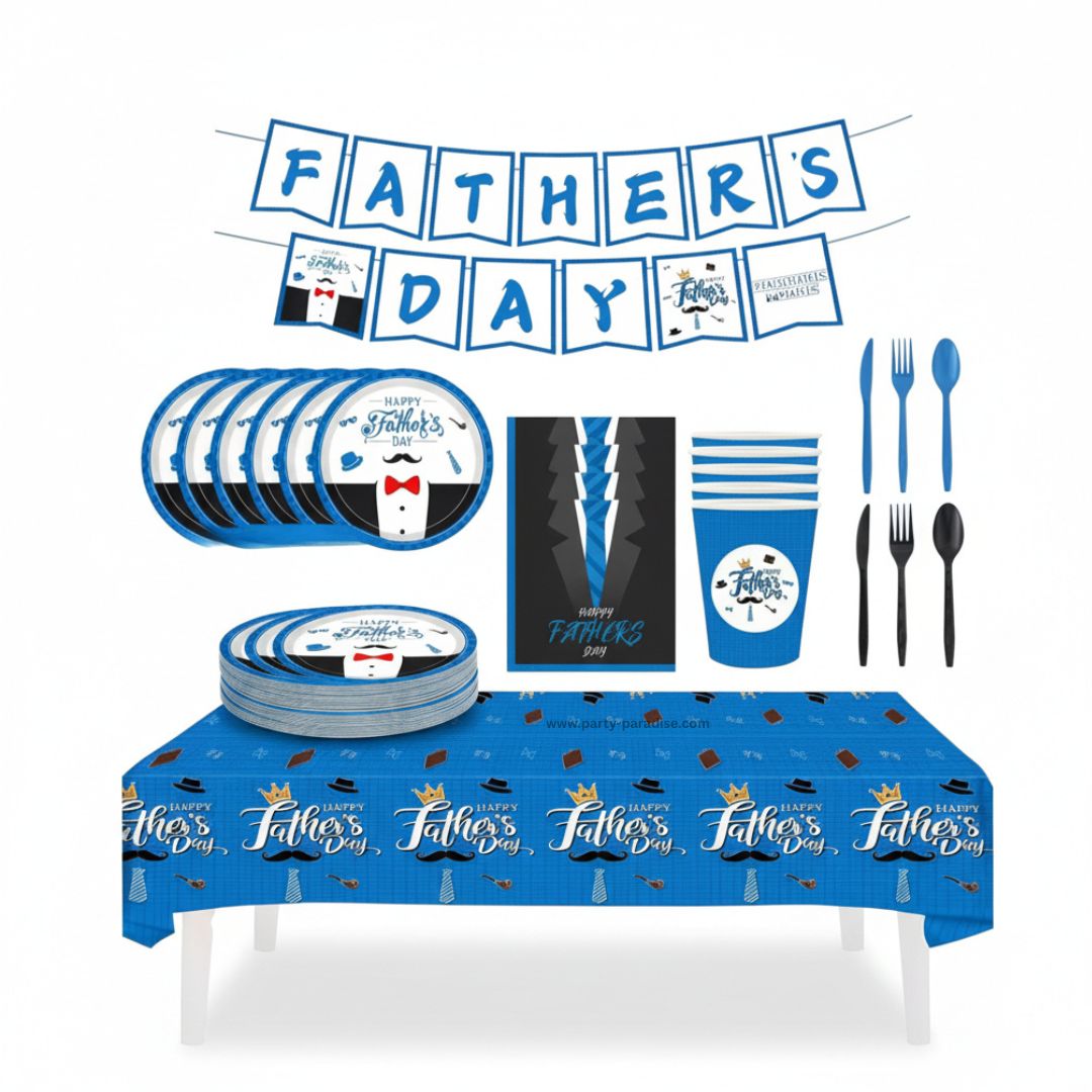 Father's Day Tableware Set 142 pieces