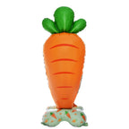 Foil 3D Carrot Easter Balloon L x H 18.5 inch x 4.1 ft