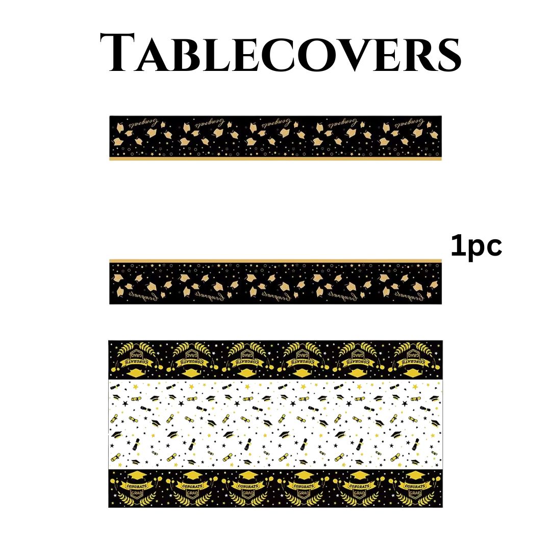 163PCS Graduation Plates and Napkins Set, 2026 Congrats Grad Disposable Tableware Set include Graduation Cap Paper Plate Napkins Cups Forks for Grad Party Supplies, Serve for 16 Guests (Black)Graduation Tableware Set