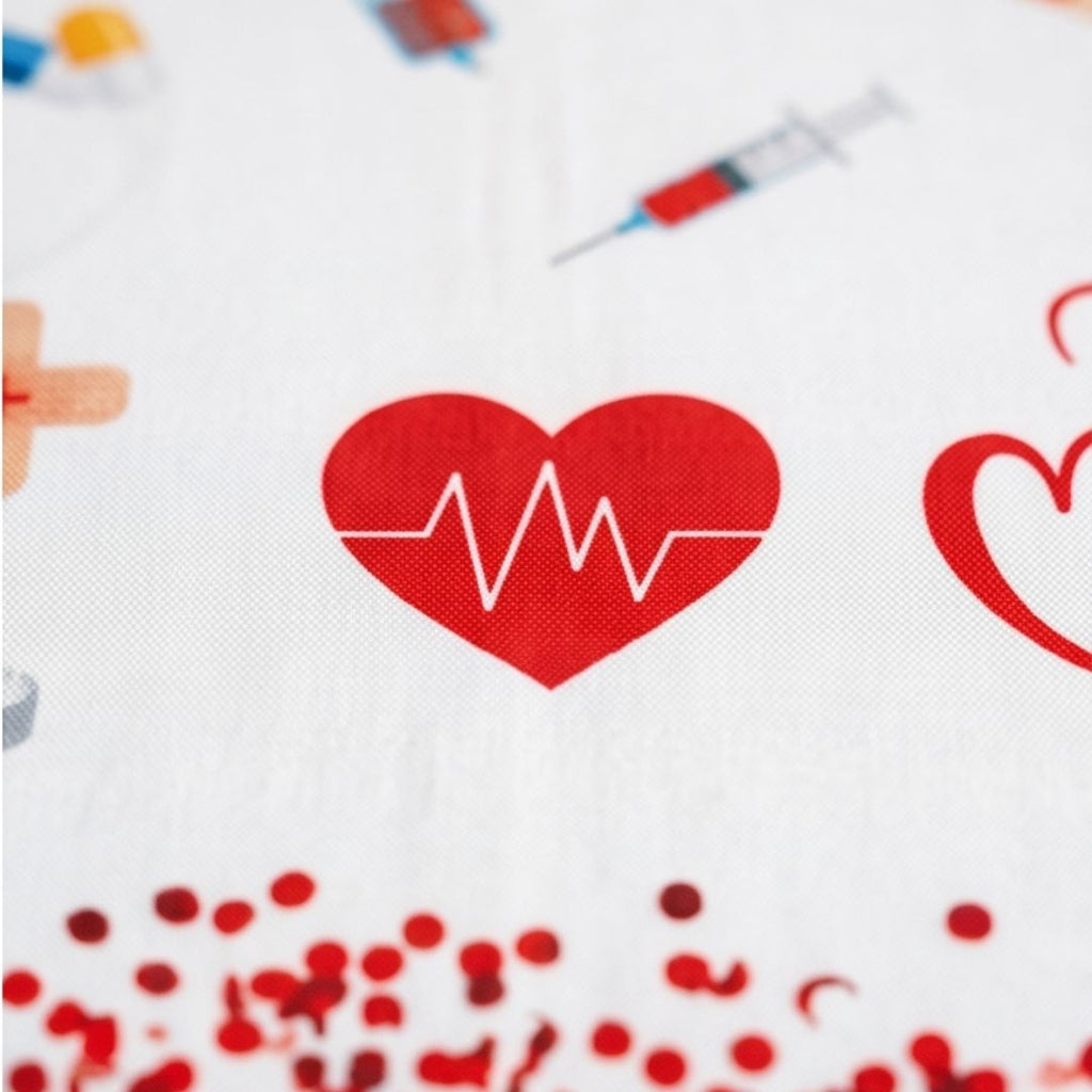 Healthcare themed table cover