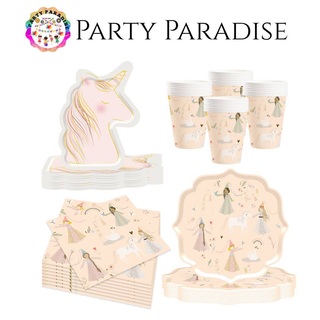 Pink Unicorn Tableware Set Main image