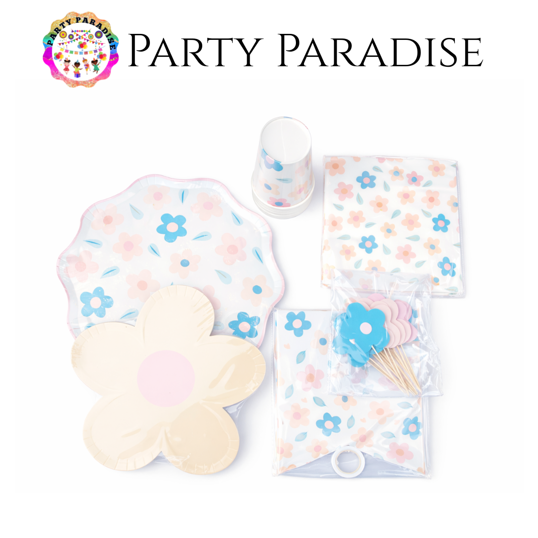 Yellow Flower Tableware Set