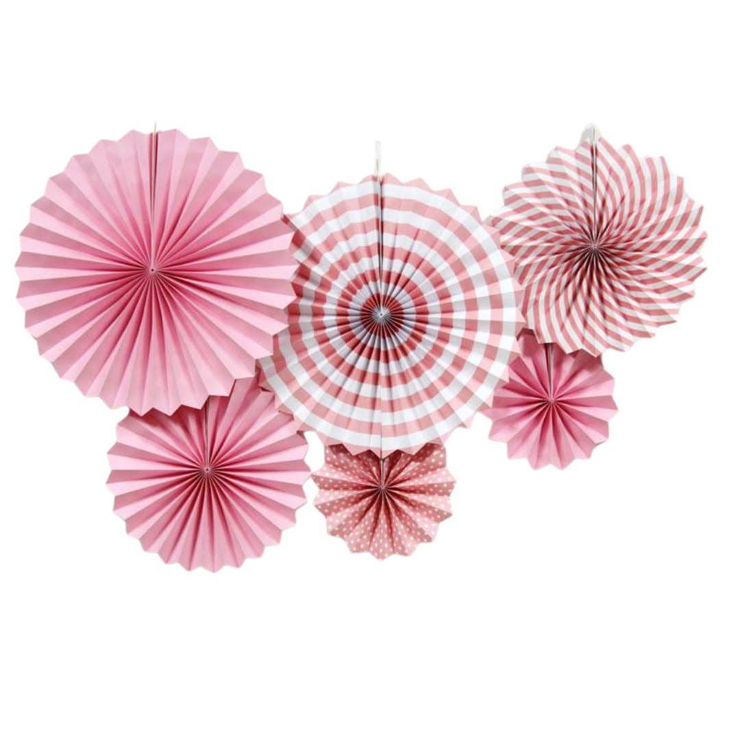 Pink Paper Fan Main image