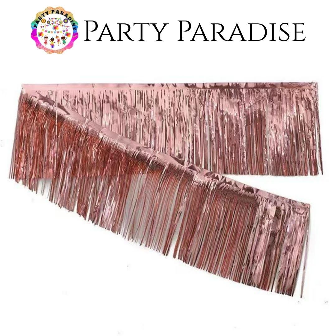 Tinsel Curtain Rose Gold Main image