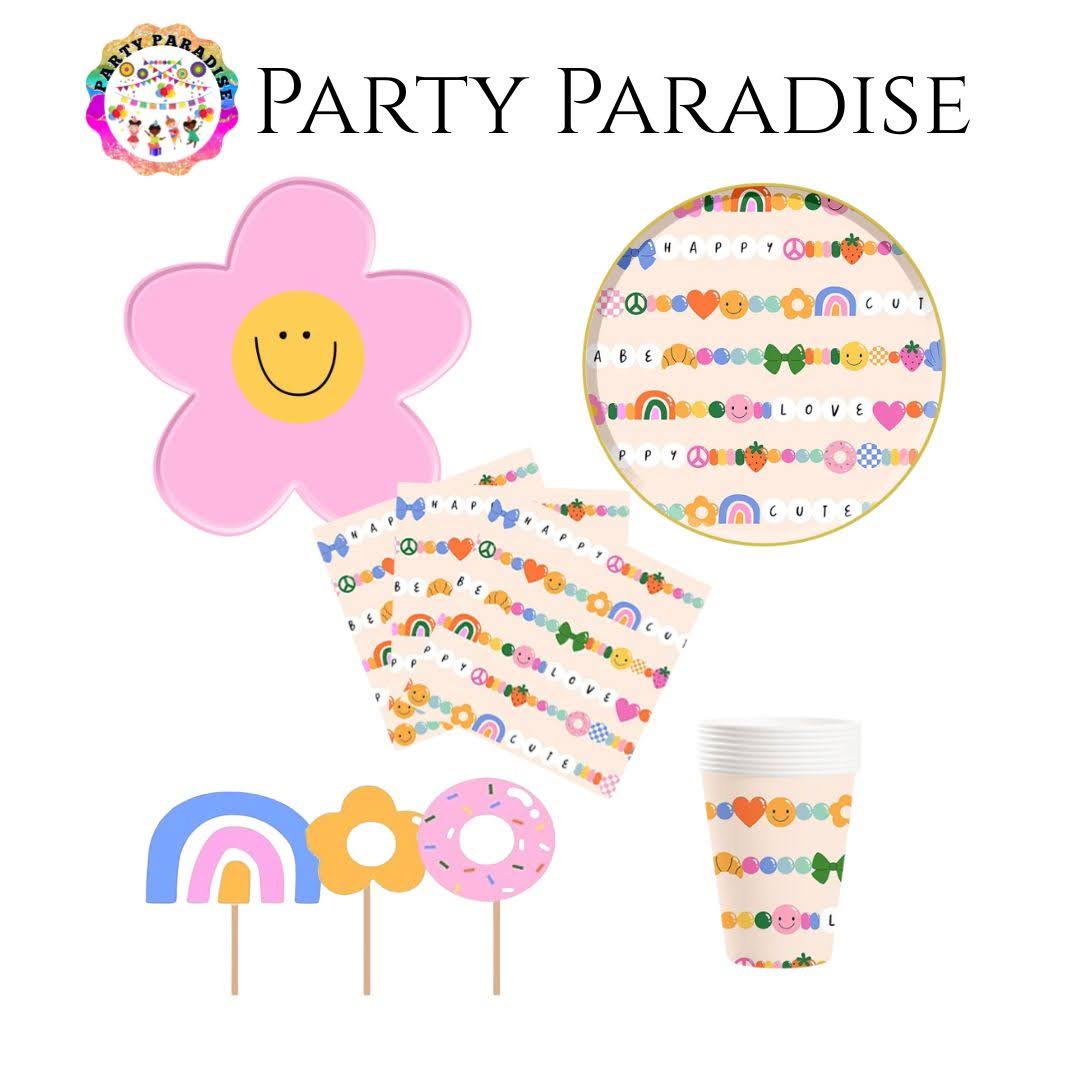 Pink Daisy Tableware Set Main image